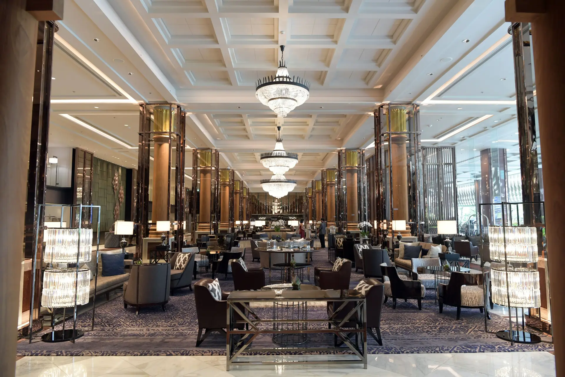 Luxury Casino Hotel Lobby