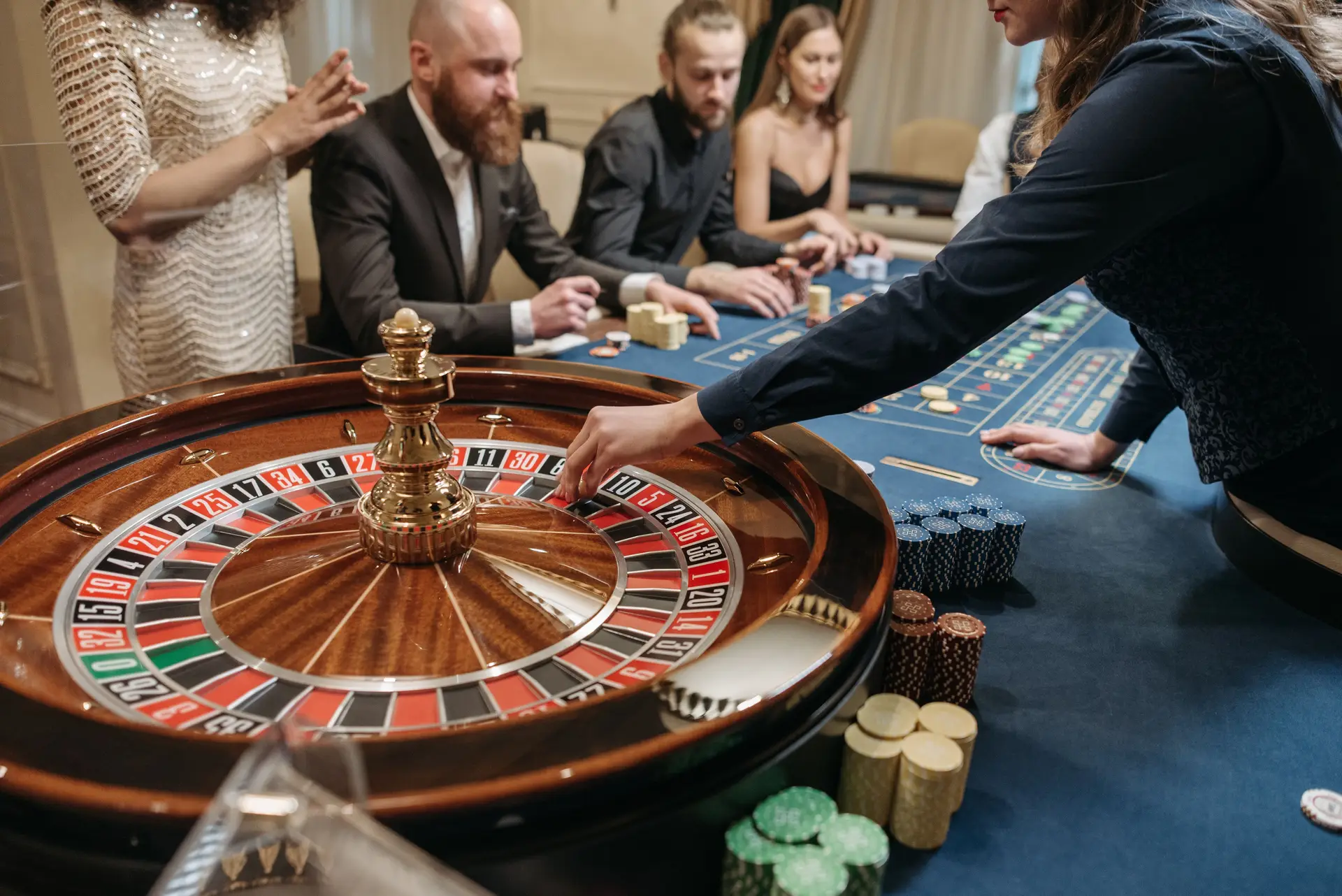 Lively Casino Scene